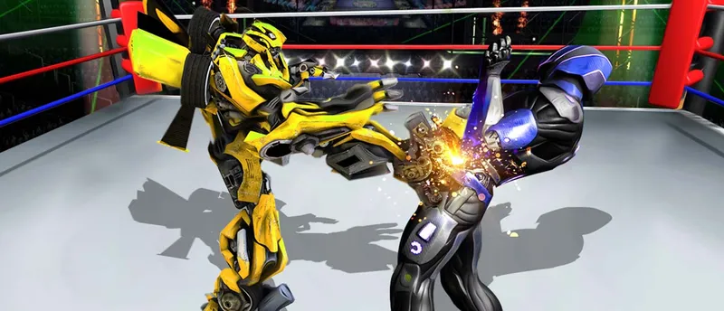 Robot Ring Fighting Wrestling Games