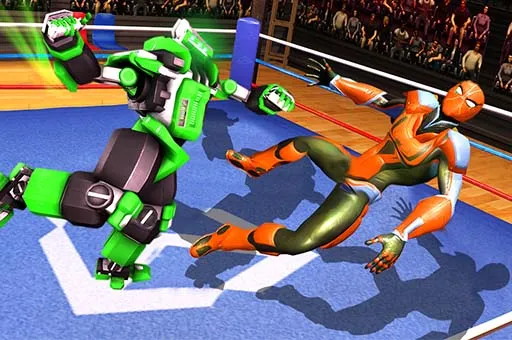 Robot Ring Fighting Wrestling Games