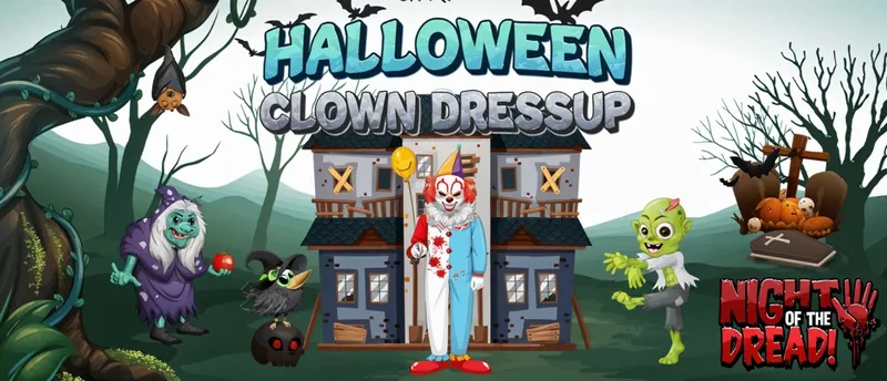 Halloween Clown Dressup