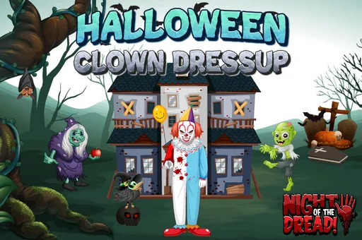 Halloween Clown Dressup