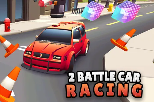 2 Player Battle Car Racing