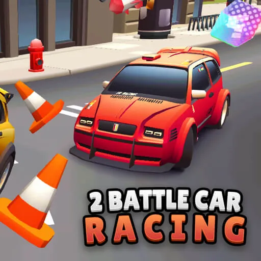 2 Player Battle Car Racing