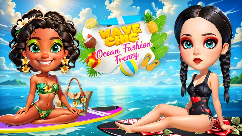 Wave Chic Ocean Fashion Frenzy