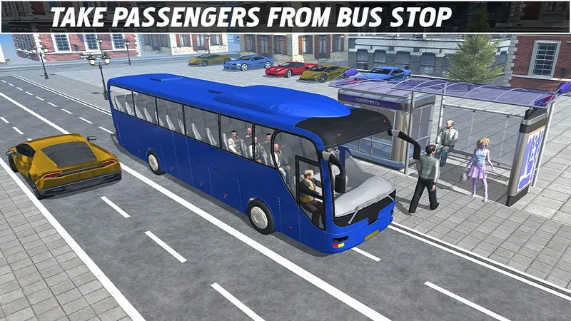 Offroad Passenger Bus Simulator : City Coach Simulator