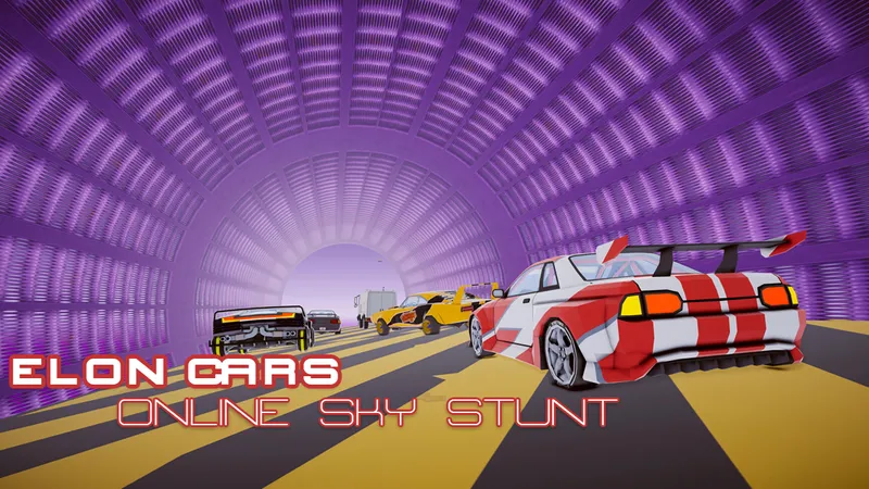 Elon Cars : Online Sky Stunt