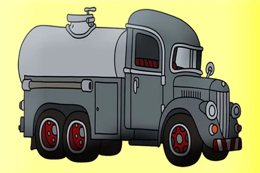 Tank Trucks Coloring