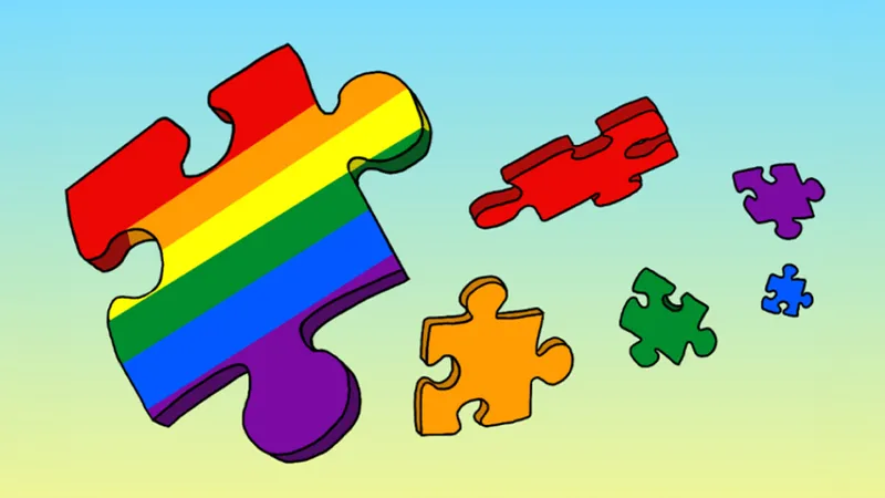 LGBT Jigsaw Puzzle - Find LGBT Flags