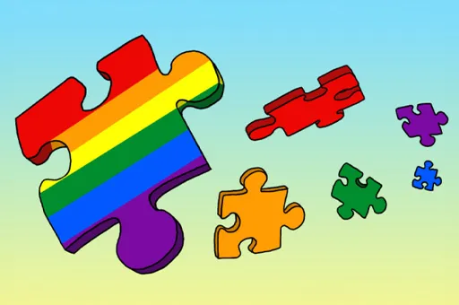 LGBT Jigsaw Puzzle - Find LGBT Flags