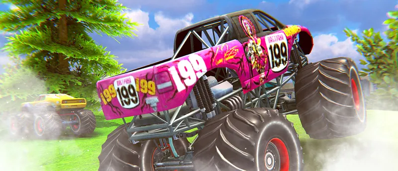 Monster Truck Stunt Driving Simulation