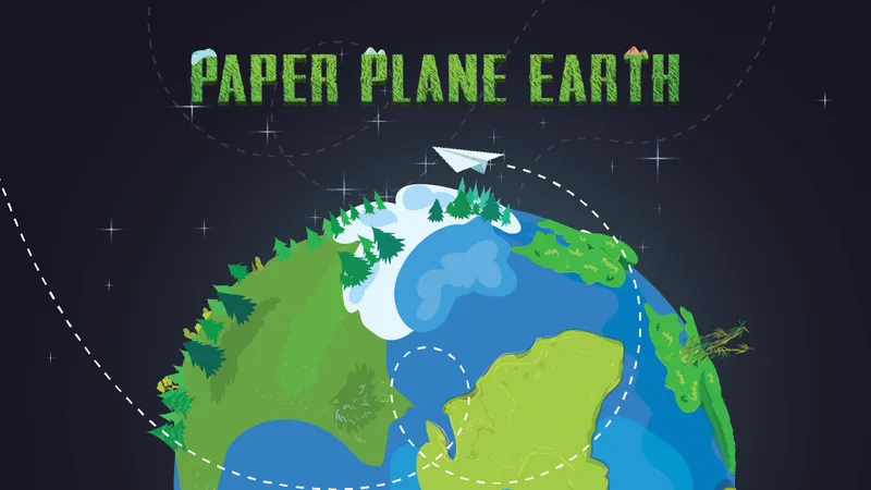 Paper Plane Earth