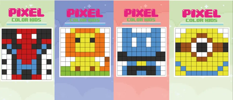 Pixel Color Kids