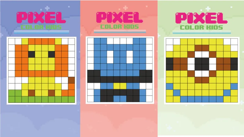 Pixel Color Kids