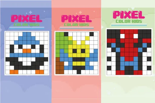 Pixel Color Kids