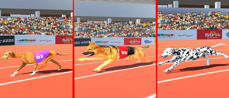 Dog Race Sim 2020: Dog Racing Games