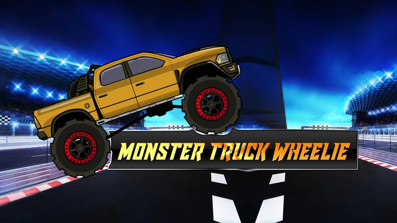 Monster Truck Wheelie