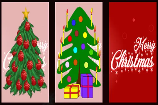 Christmas Tree Memory Game