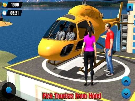 Helicopter Taxi Tourist Transport