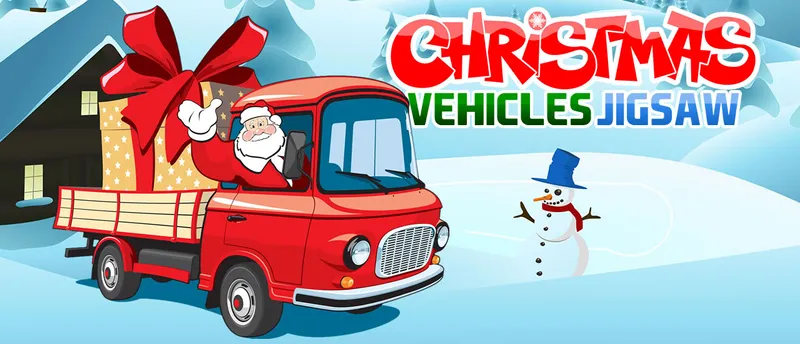 Christmas Vehicles Jigsaw