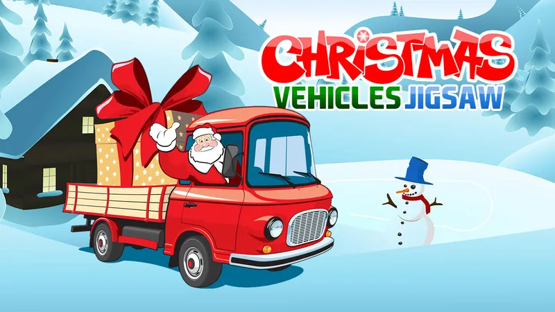 Christmas Vehicles Jigsaw