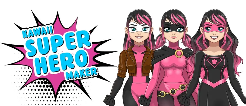 Kawaii Superhero Avatar Maker