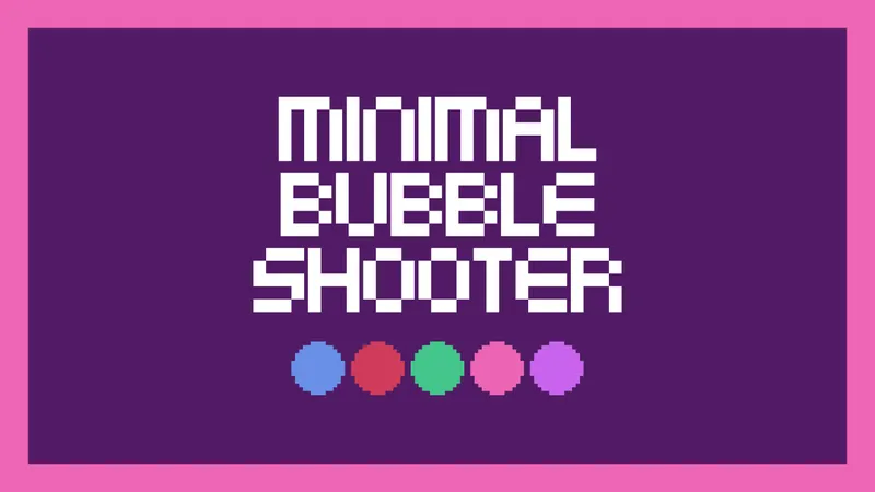 Minimal Bubble Shooter