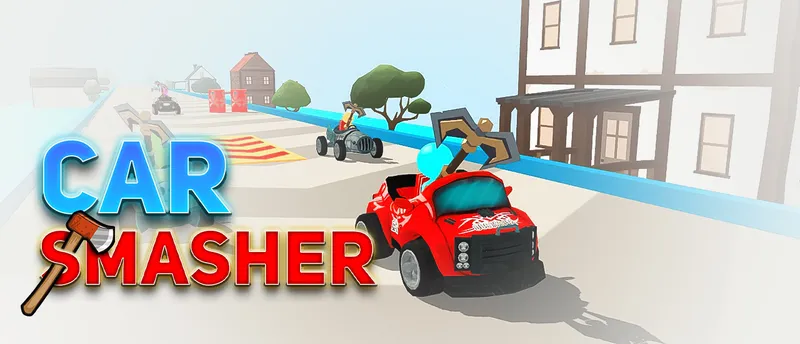 Car Smasher! Upgrade & Customize Hyper Casual Game