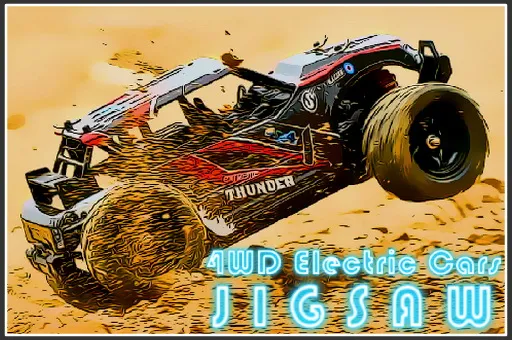 4WD Electric Cars Jigsaw