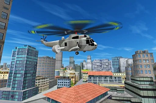 City Helicopter Simulator Game