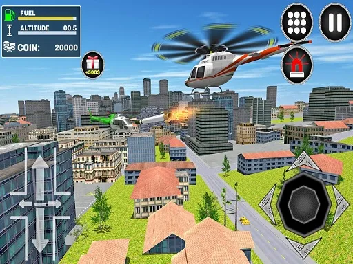 City Helicopter Simulator Game