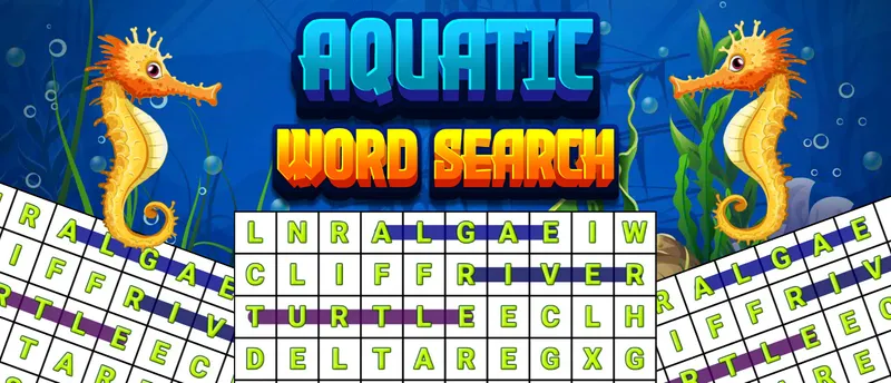 Aquatic Word Search