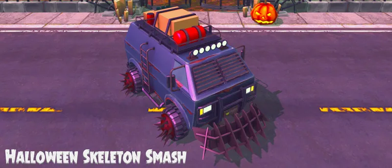 Halloween Skeleton Smash