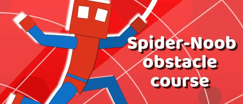 Spider-Noob obstacle course