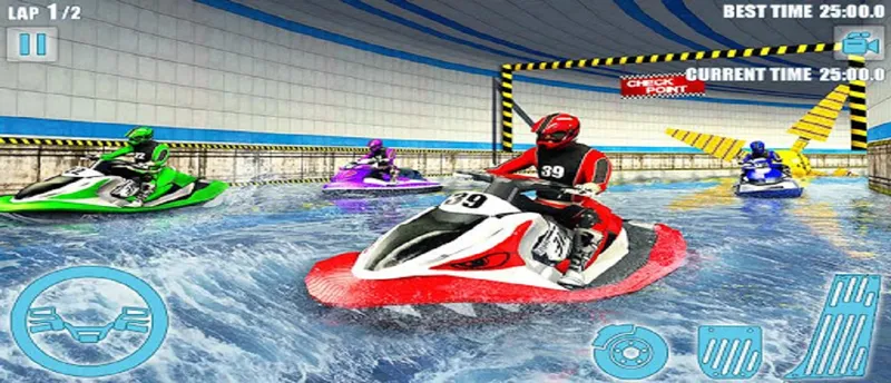 Top Boat Water Jet Sky Simulator Racing 3D