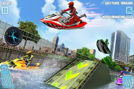 Top Boat Water Jet Sky Simulator Racing 3D