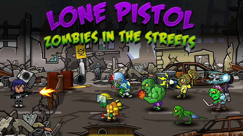 Lone Pistol : Zombies in the Streets