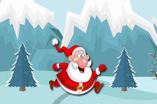 Santa Running