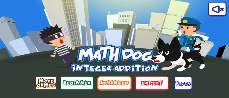 Math Dog Integer Addition