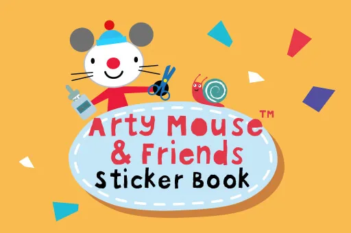 Arty Mouse Sticker Book