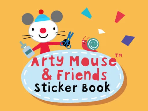 Arty Mouse Sticker Book