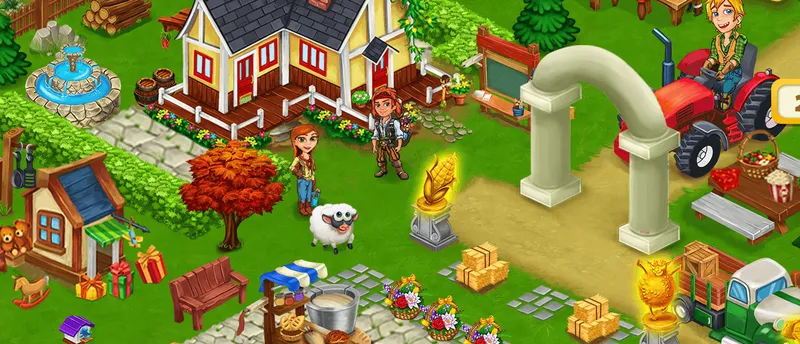 Farm Day Village Farming Game