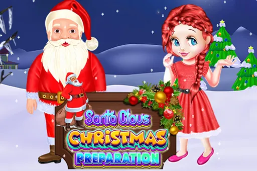 Santa Claus Christmas Preparation