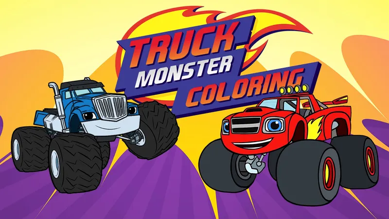 Monster Truck Coloring