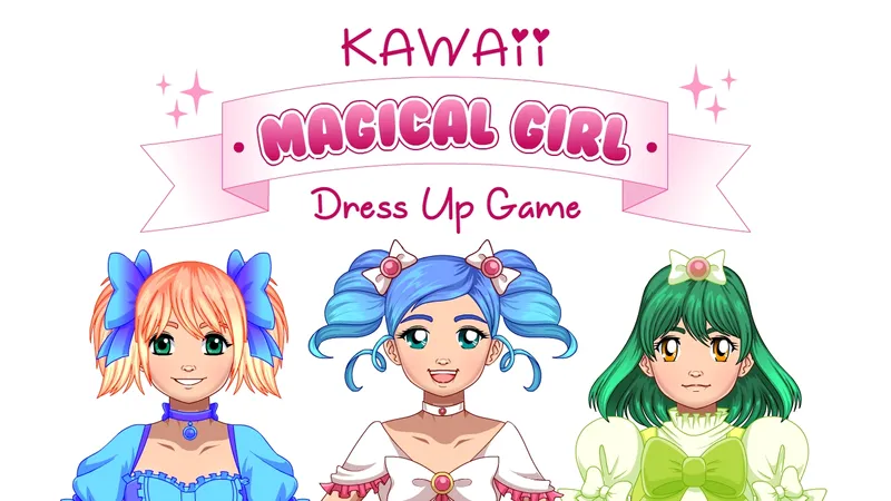 Kawaii Magical Girl Dress Up Game