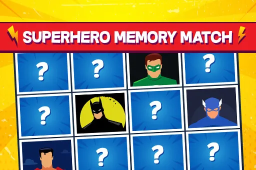 Superhero Memory Match