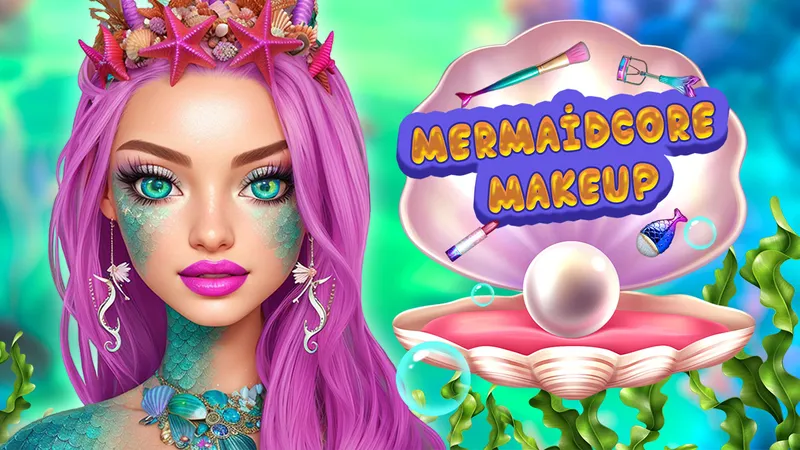 Mermaidcore Makeup