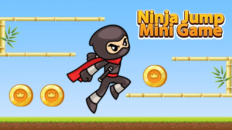 Ninja Jump Mini Game