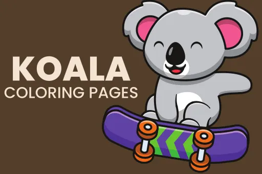 Koala Coloring Pages