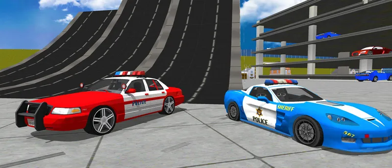 Police Drift Car Driving Stunt Game