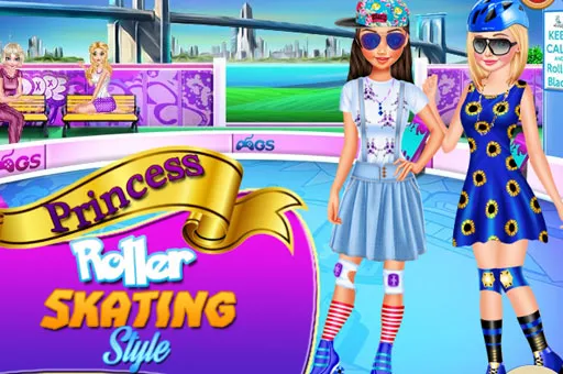 Princess Roller Skating Style