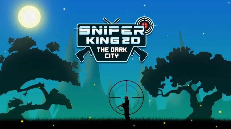 Sniper King 2D The Dark City